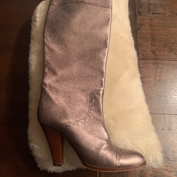 Marc Jacobs pewter metallic boots - Picture 8 of 16